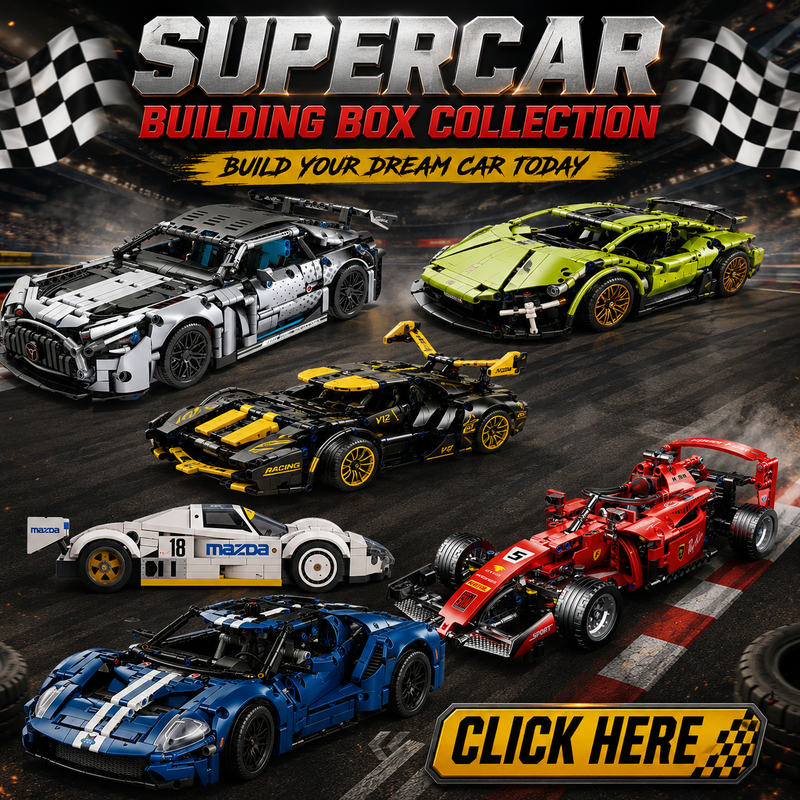 Supercar Building Block Collection