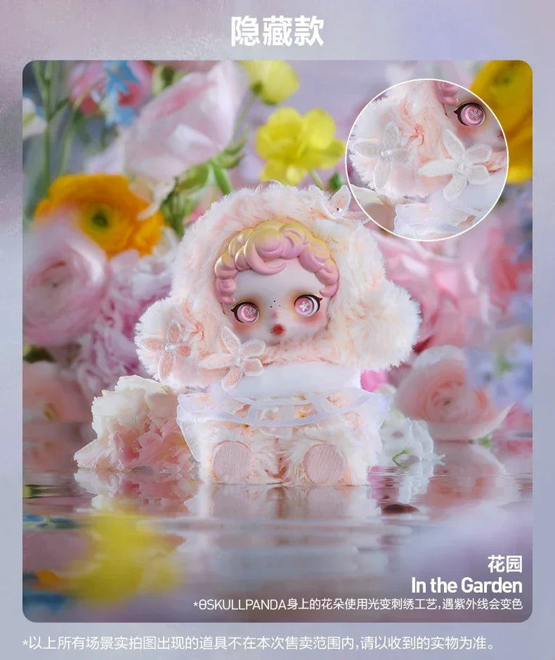 Skullpanda YOU FOUND ME Series Blind Box Skullpanda V1 V2 V3 Vinyl Face Pendant Doll Mystery Box Collect Toy Gifts