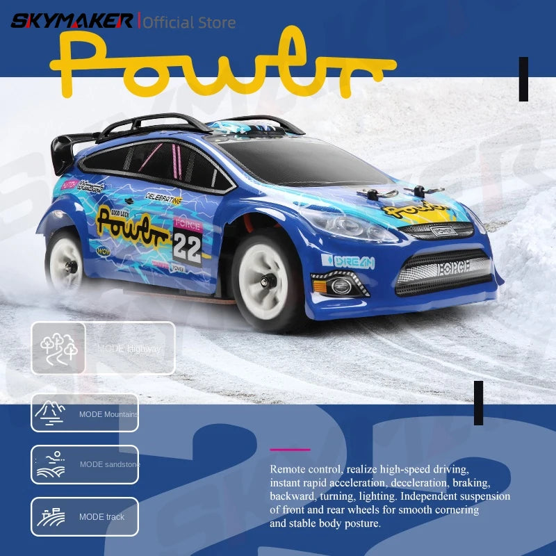 Wltoys 1/28 Rc Car 284010 284161 4WD Drive Off-Road 2.4G 30KM/H High Speed Alloy Car 1:28 Rally Racing Car Toys for Kids Gift