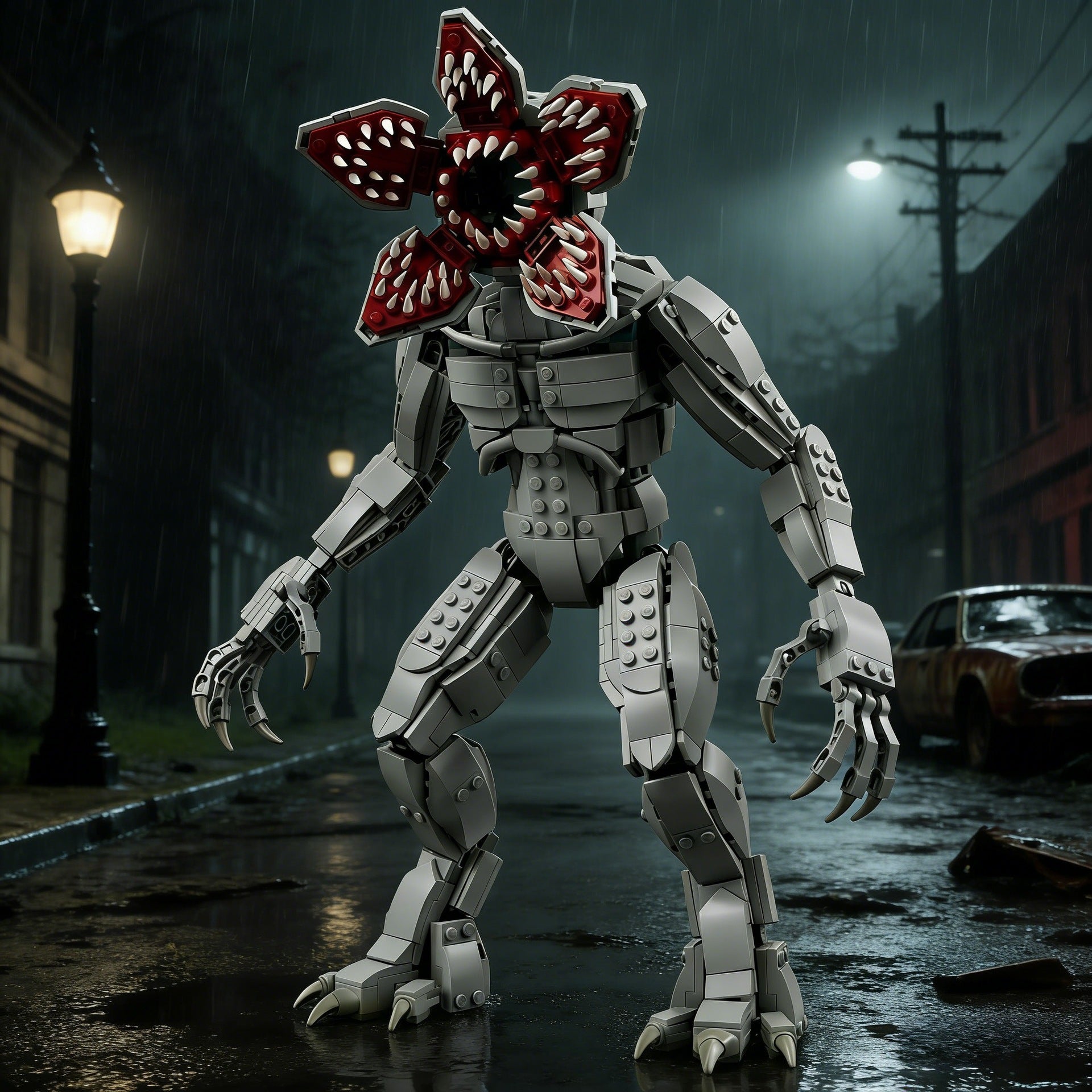 Stranger Things Demogorgon Building Block Set