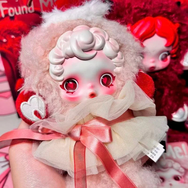 Skullpanda YOU FOUND ME Series Blind Box Skullpanda V1 V2 V3 Vinyl Face Pendant Doll Mystery Box Collect Toy Gifts