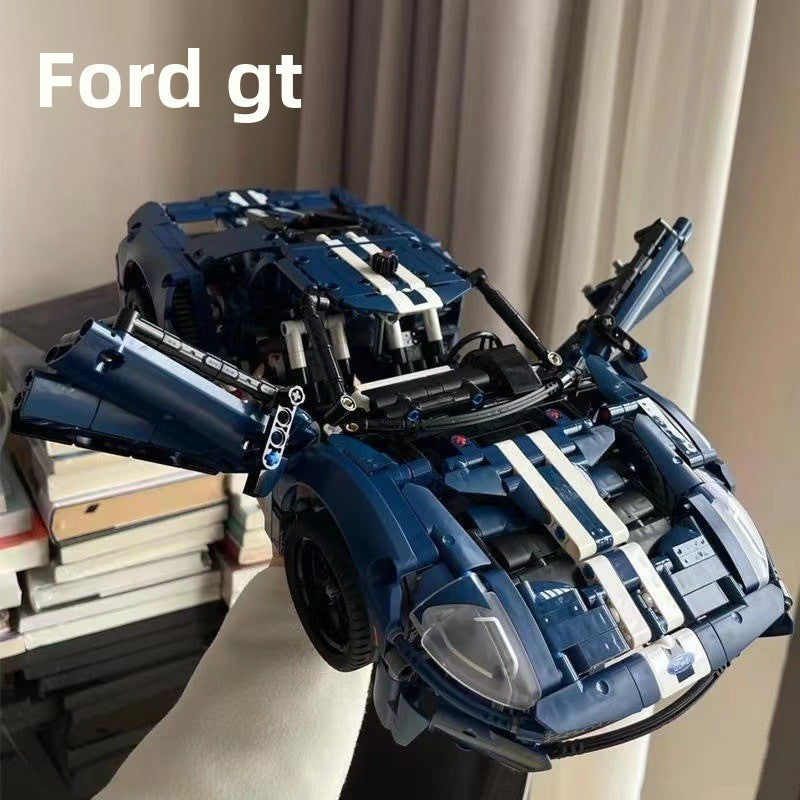 Ford GT Racing Car Building Block Set – 1,466 Pieces