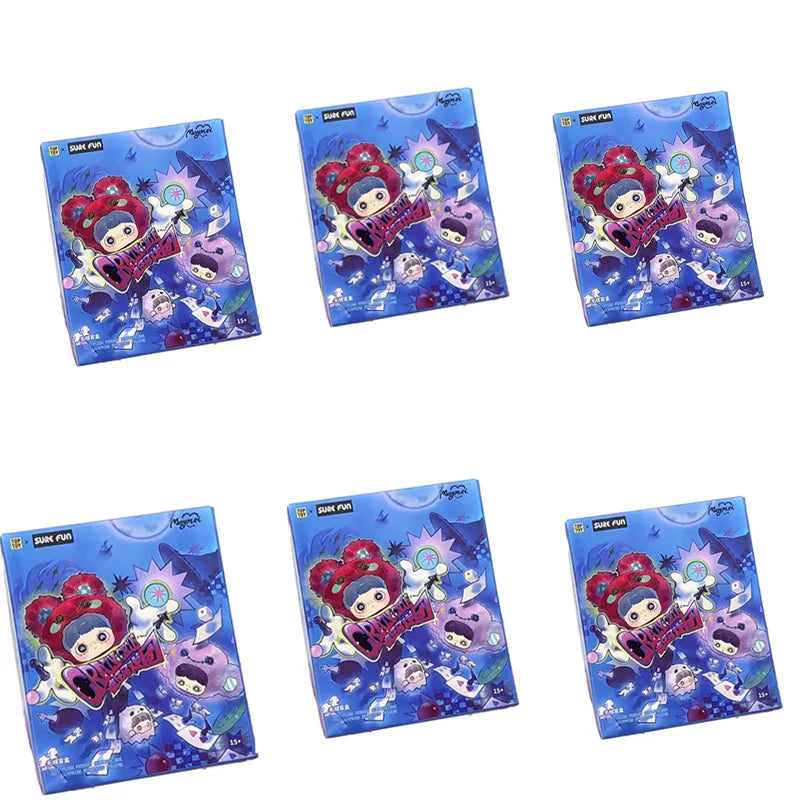 Genuine Maymei Crazy Cirgus Series Blind Box V4 Vinyl Plush Mystery Box Kawaii Anime Doll Surprise Bag Keychain Pendants Gift
