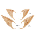 Halloween Elf Ears Latex Simulation Ears Props Fairy Angel Cosplay Mask Halloween Costume Accessories Mascaras Halloween Party