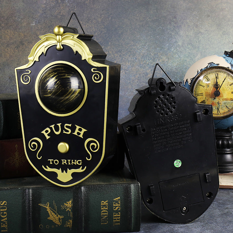 Halloween Rotating Eyeball Doorbell – Sound & Light