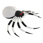 Inflatable Halloween black and white spider decoration air figure