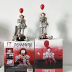 NECA Pennywise Joker Action Figure Toy Doll Horror Halloween Christmas Gift 18Cm Bookshelf Ornament