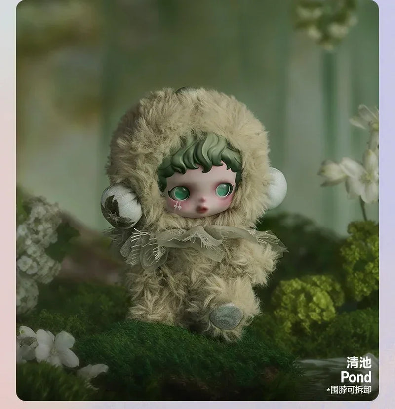 Skullpanda YOU FOUND ME Series Blind Box Skullpanda V1 V2 V3 Vinyl Face Pendant Doll Mystery Box Collect Toy Gifts