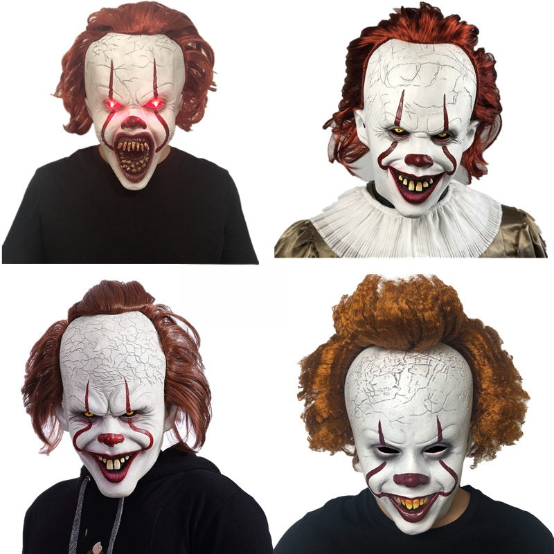 Pennywise-Inspired Horror Latex Mask – 9 Terrifying Designs