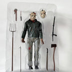 NECA Friday the 13Th Figure Toys Freddy Jason Voorhees Blood Ultimate Action Figure Jason Collectible Model Toy Christmas Gifts