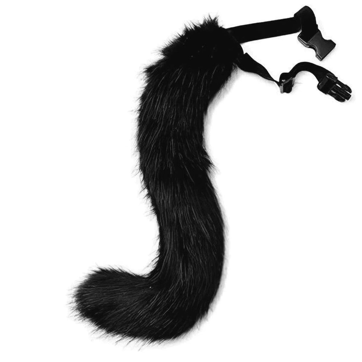 Fluffyanime Animal Fur Fox Tail Cat Paws Gloves and Ears Headwear Face Mask Cosplay Costume Set Halloween Party Accessorie