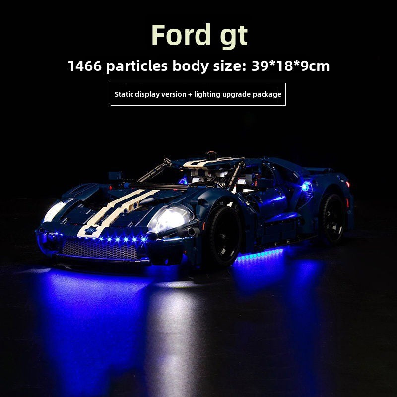 Ford GT Racing Car Building Block Set – 1,466 Pieces