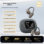 Bluetooth Headset with Touch Screen Translation and Noise Cancellation