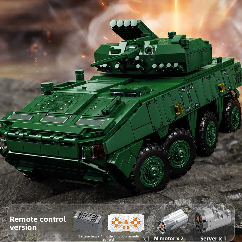Military Building Blocks M2 Bradley Armored Vehicle Models
