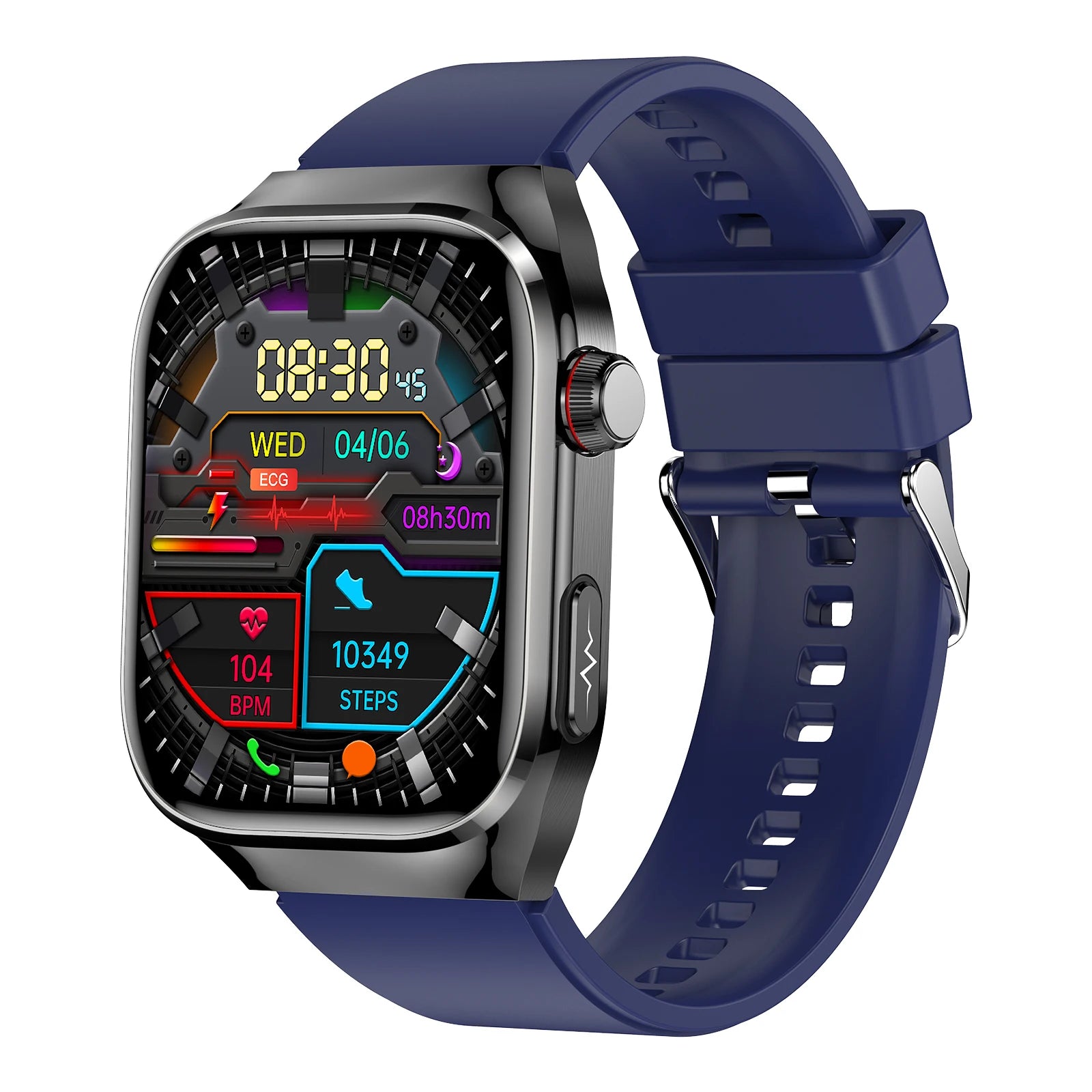 Men AMOLED Smart Watch TK16 Pro ECG Health Monitor SOS BT Calling AI Vocie Multi Sport Modes Fitness Tracking Smartwatch