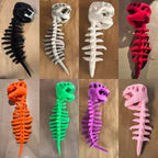 Dino Skeleton Plush Costume – With or Without Sound