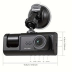 1080P Dual Camera Dash Cam for Cars,Front and Inside,Car Camera with IR Night Vision,Loop Recording,Wide Angle Car DVR Came