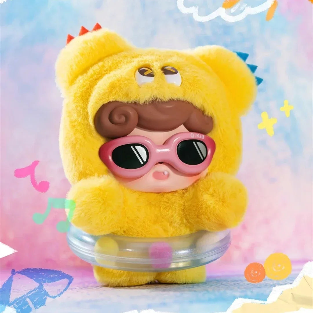 JOTOYS Q.KID Emotional Hairy Monsters Series Blind Box Mystery Box Dolls Kawaii Action Anime Figure Blind Box Toys Gift