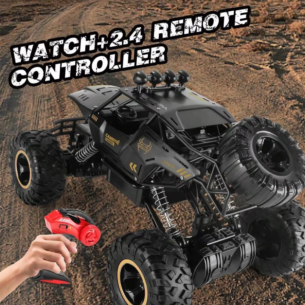 1:12 / 1:16 4WD Remote Control Car with Led Lights 2.4G Radio RC Cars Off-Road Control Trucks Toys Gifts for Boy Girl Children