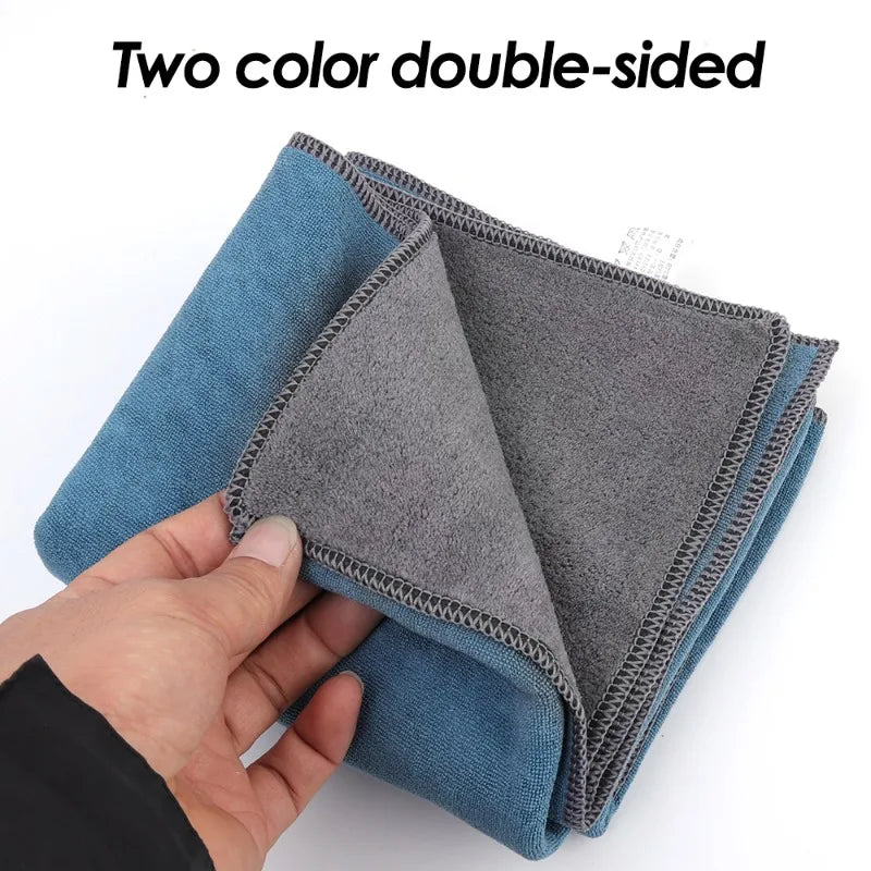 1PC High-End Microfiber Auto Wash Towel Car Cleaning Drying Cloth Hemming Auto Care Cloth Detailing Car Wash Towel Car Detailing