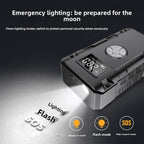 3-in-1 Car Emergency Jump Starter, Wireless Air Pump &amp; Power Bank