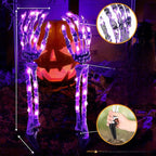 LED Halloween Skeleton Hand Ground Lights – Solar Powered Outdoor