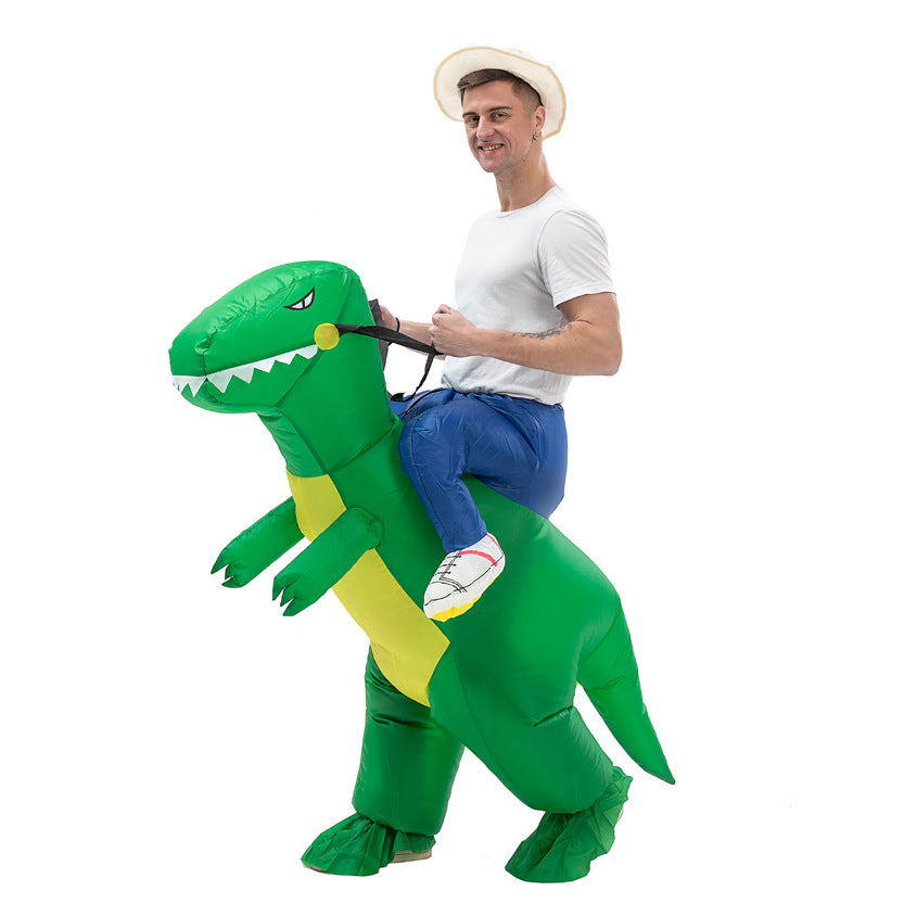 Inflatable T-Rex Dinosaur Costume – Adult &amp; Kids Cosplay Suit