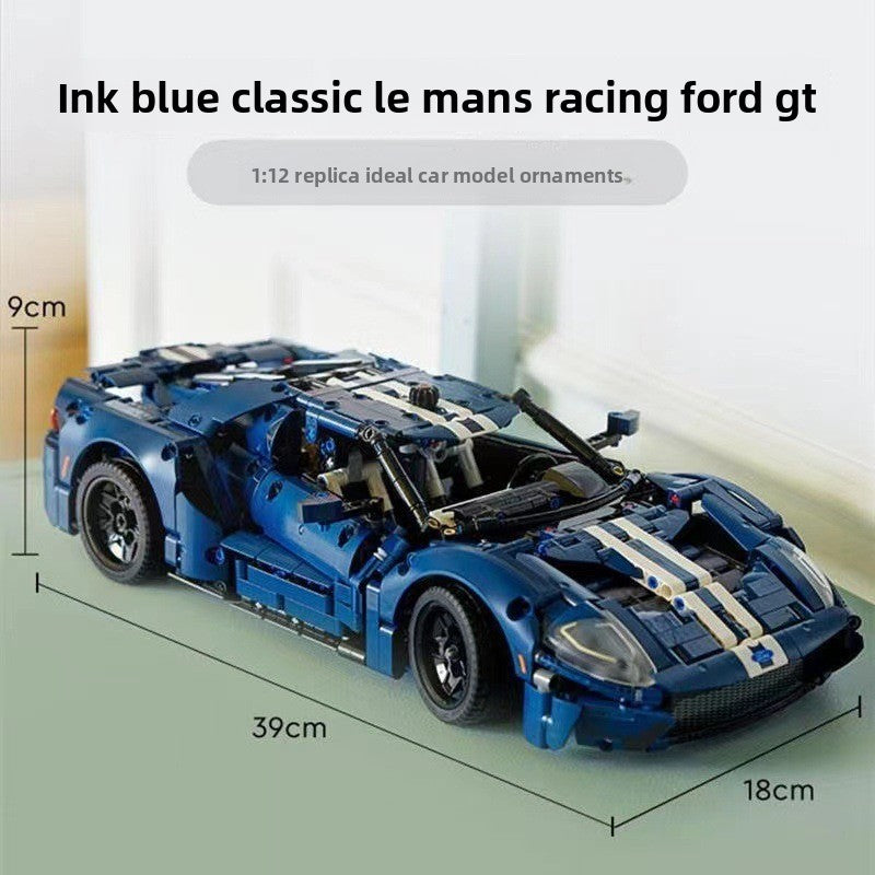 Ford GT Racing Car Building Block Set – 1,466 Pieces