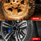 Nylon Car Wheel Cleaning Brush Non-Scratching Car Wash Super Brush Portable Detailing Brush Car Maintenance Cleaning Tools