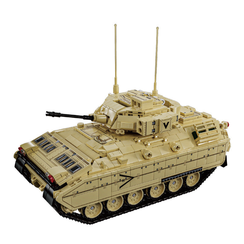 Military Building Blocks M2 Bradley Armored Vehicle Models