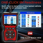 V519 Professional Obd2 Scanner - Usb-Powered Car Diagnostic Tool with Real-Time Data Stream, Full-Featured Obd Ii Testing (I/M Ready, Bod2/Eobd), Clears Engine Fault Lights, Reads/Erases Codes for Most Vehicles, Car Maintenance, Ergonomic Design, Durable Plastic Casing