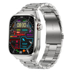 Men AMOLED Smart Watch TK16 Pro ECG Health Monitor SOS BT Calling AI Vocie Multi Sport Modes Fitness Tracking Smartwatch