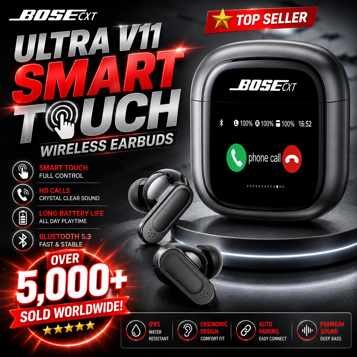Smart Features. Incredible Sound. Premium Experience.