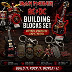 Legendary Rock Collection Building Blocks Maiden & AC/DC