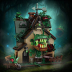 1,128PCS Audrey II Horror Plant Building Set