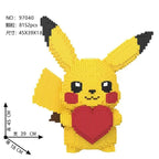 Pikachu Light-Up Heart Micro Blocks – 8,152PCS