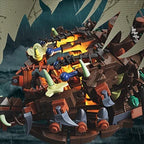 2,159 Pieces - LED Flying Dutchman Ghost Pirate Ship Building Block Set