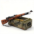 Classic Bolt-Action Rifle Building Block Collection – Military Model Kits