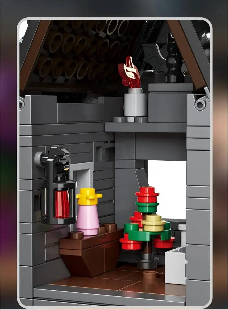 Nightmare-Inspired Haunted Mansion Building Block Collection – 581 Pieces