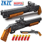 ZKZC Military Building Block Collection – 4 Tactical Model Kits