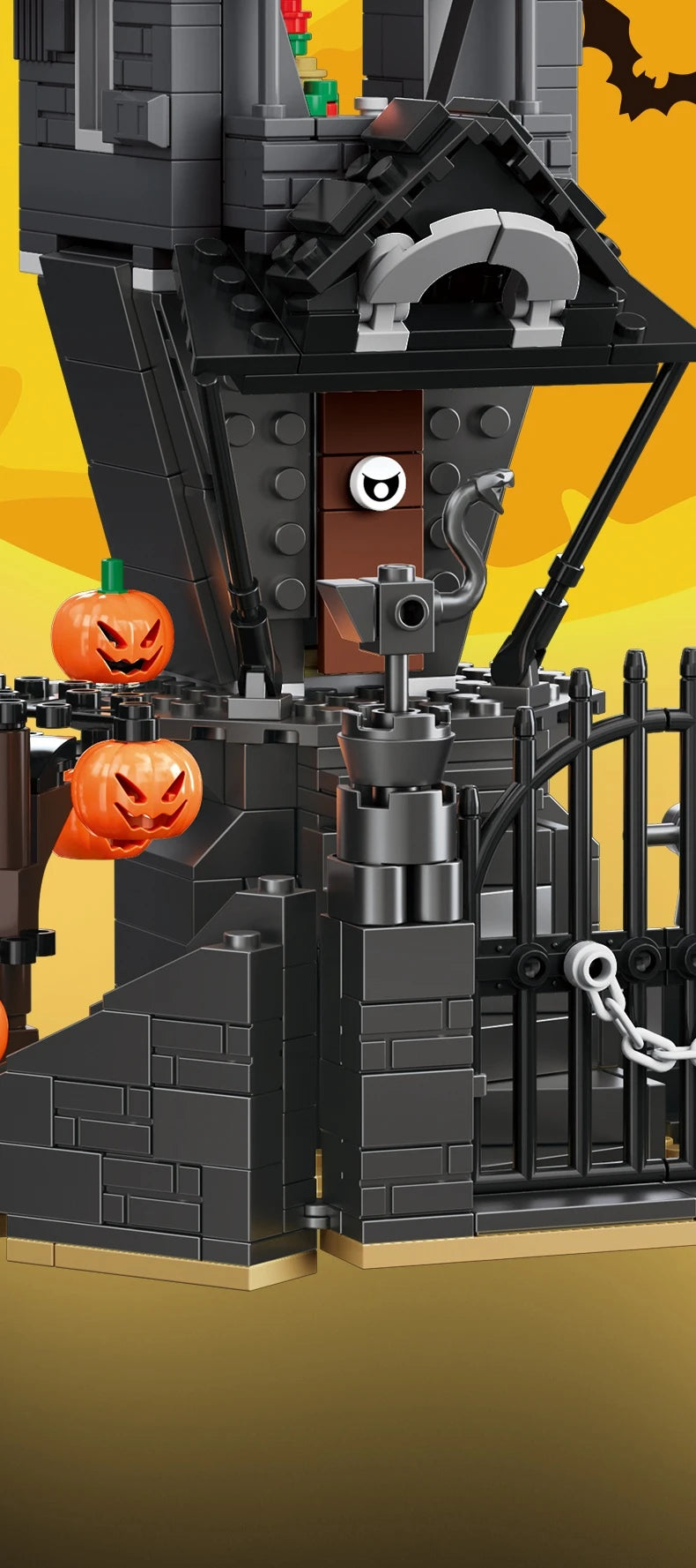Halloween Horror Building Block Collection – Spooky MOC Display Sets