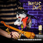 1,298PCS Magic Schnauzer &amp; Broom Building Set