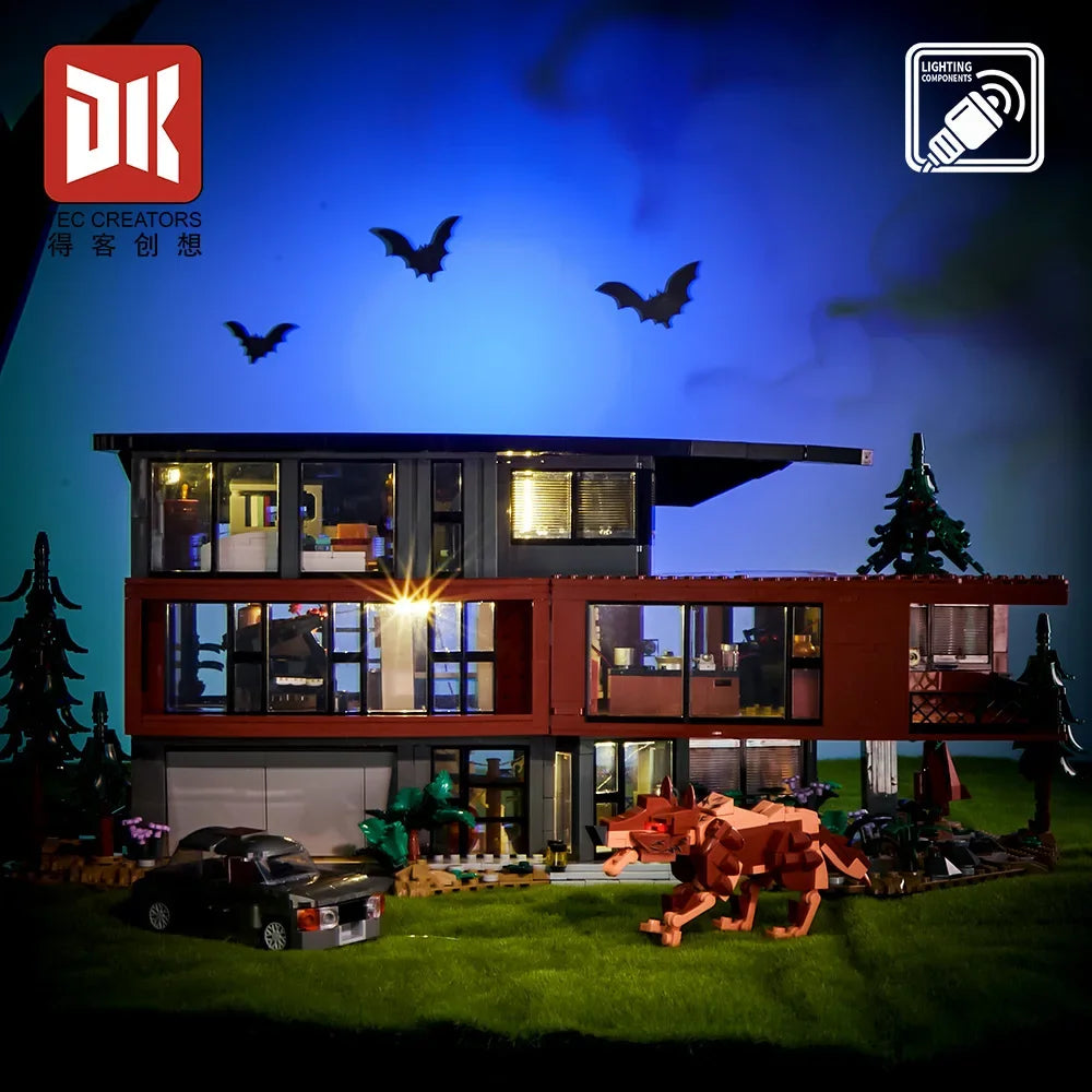 2,813PCS Mystic Vampire House Building Set