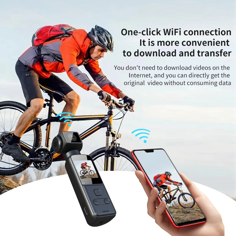 Mini 4K Handheld Digital Video Camera