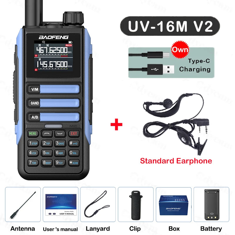Baofeng UV-16M V2 Full Band Radio