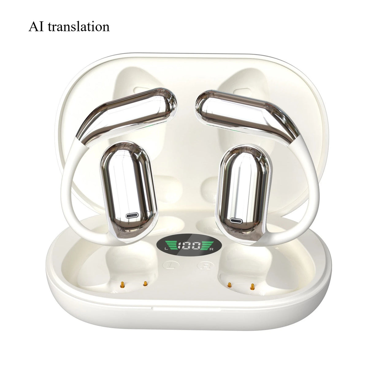 TOP SELLER - Q16 3-in-1 AI Translator Earbuds – 144 Languages