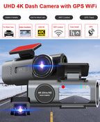 4K WiFi Dash Cam with Sony Sensor