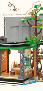 1,108 / 1,486PCS - Forest House LED Building Blocks