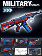 Classic Bolt-Action Rifle Building Block Collection – Military Model Kits