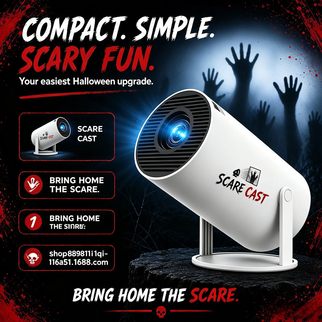 Scare Cast Multi-Purpose Smart Projector